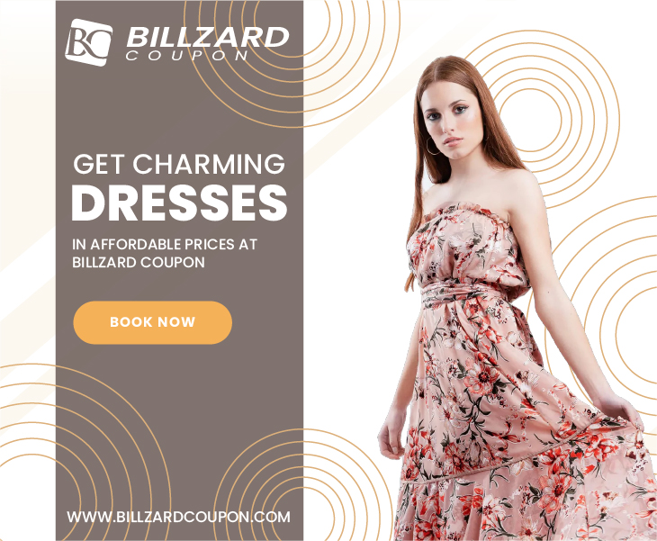 Get charming dresses in affordable prices at Billzard Coupon
